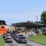 Picture of Canadian Customs at Blaine Border Crossing