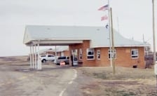 Picture of Customs building at the Wild Horse border crossing