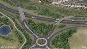 New Windsor-Essex Parkway Roundabout