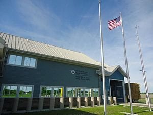 Picture of the U.S. Customs Office at Neche North Dakota